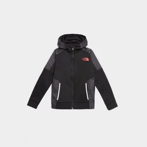 The North Face Bluza Z Kapturem $Mitt Fz Black/red
