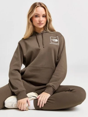 The North Face Bluza Z Kapturem $Outline Brn/wh