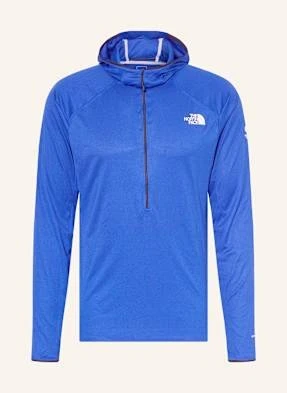 The North Face Bluza Z Kapturem Summit Direct Sun blau