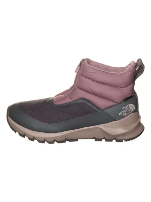 The North Face Botki zimowe "Thermoball Progressive Zip II" w kolorze szaro-jasnoróżowym rozmiar: 36