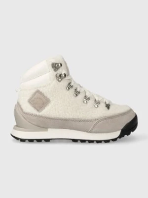 The North Face buty Back-To-Berkeley IV High Pile damskie kolor biały