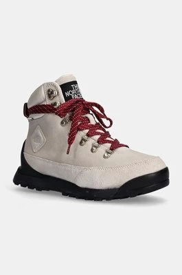 The North Face buty Back to Berkeley IV Leather damskie kolor beżowy lekko ocieplone NF0A8A9EROU1