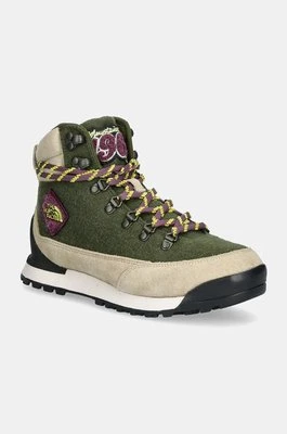 The North Face buty Back to Berkeley IV Novelty damskie kolor zielony lekko ocieplone NF0A8A9H8JO1