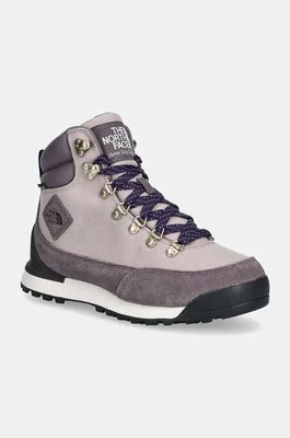 The North Face buty Back to Berkeley IV Textile Waterproof damskie kolor fioletowy lekko ocieplone NF0A81798ON1