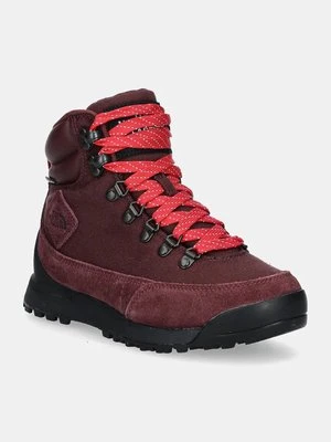 The North Face śniegowce Back to Berkeley IV Textile Waterproof damskie kolor fioletowy NF0A81796IN1