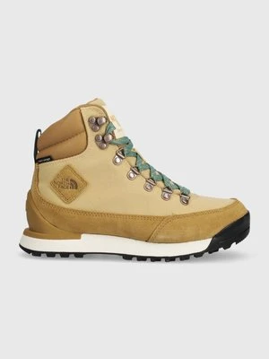 The North Face buty Back-To-Berkeley IV Textile Waterproof damskie kolor zielony