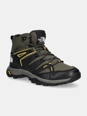 The North Face buty Hedgehog Mid Gore-Tex męskie kolor zielony lekko ocieplone NF0A8AAABQW1