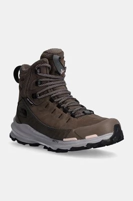 The North Face buty Vectiv Fastpack Insulated damskie kolor brązowy ocieplone NF0A8AEWIX71