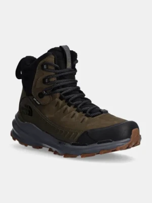 The North Face buty Vectiv Fastpack Insulated męskie kolor zielony ocieplone NF0A8AEVWMB1