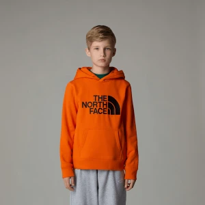 The North Face Chłopięca Bluza Z Kapturem Drew Peak Tnf Orange Rozmiar XS male