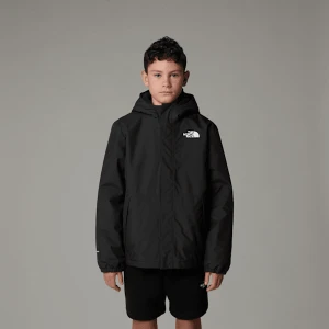 The North Face Chłopięca Ciepła Kurtka Przeciwdeszczowa Antora Tnf Black-tnf Black Rozmiar XS male
