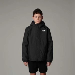 The North Face Chłopięca Ciepła Kurtka Przeciwdeszczowa Antora Tnf Black-tnf Black Rozmiar XXL male
