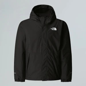 The North Face Chłopięca Ciepła Kurtka Przeciwdeszczowa Antora Tnf Black-tnf Black Rozmiar XS male