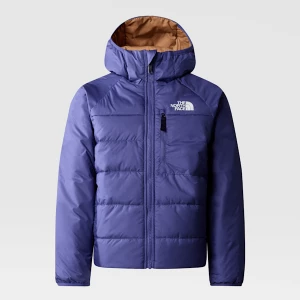 The North Face Chłopięca Dwustronna Kurtka Perrito Cave Blue-almond Butter Rozmiar XL male