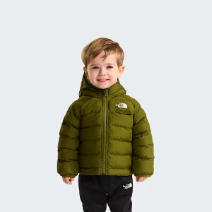 The North Face Chłopięca Dwustronna Kurtka Perrito Forest Olive Rozmiar 12-18 miesi?cy unisex
