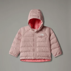 The North Face Chłopięca Dwustronna Kurtka Perrito Pink Moss Rozmiar 0-3 miesiace unisex