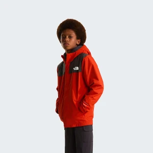 The North Face Chłopięca Kurtka Przeciwdeszczowa Antora Lava Red Rozmiar XS male