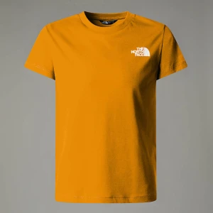 The North Face Chłopięcy T-shirt Nse Box Summit Gold Rozmiar XS male