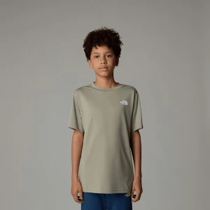 The North Face Chłopięcy T-shirt Reaxion Clay Grey Rozmiar M male