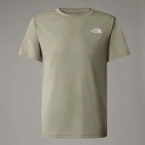 The North Face Chłopięcy T-shirt Reaxion Clay Grey Rozmiar XS male