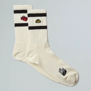 The North Face Codzienne Skarpety Do Połowy Łydki Tnf Icons – 2 Pary White Dune Rozmiar S male