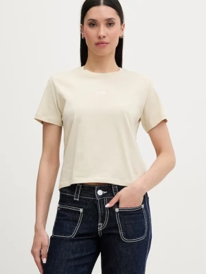 The North Face crop top damski bawełniany ESSENTIAL