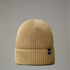 The North Face Czapka Beanie Fisherman Khaki Stone Rozmiar Rozmiar uniwersalny male