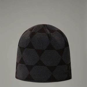 The North Face Czapka Beanie Jim Tnf Black-asphalt Grey Geodesic Jacquard Rozmiar Rozmiar uniwersalny male
