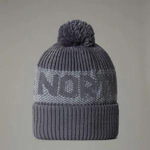 The North Face Czapka Beanie Retro Cabin High Rise Grey-smoked P Rozmiar Rozmiar uniwersalny male