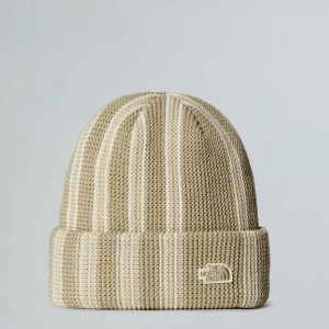 The North Face Czapka Beanie Urban Explore Flax-linen-vintage White Rozmiar Rozmiar uniwersalny male