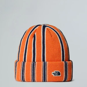 The North Face Czapka Beanie Urban Explore Solar Flare-white Dune-summit Navy Rozmiar Rozmiar uniwersalny male