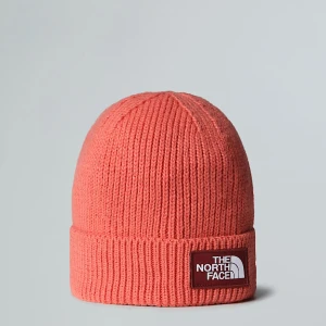 The North Face Czapka Beanie Z Mankietem I Logo Tnf Mars Dust-sumac Rozmiar Rozmiar uniwersalny male