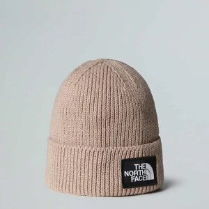 The North Face Czapka Beanie Z Mankietem I Logo Tnf Mushroom Grey Rozmiar Rozmiar uniwersalny male