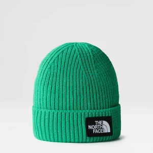 The North Face Czapka Beanie Z Mankietem I Logo Tnf Optic Emerald Rozmiar Rozmiar uniwersalny male