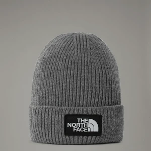 The North Face Czapka Beanie Z Mankietem I Logo Tnf Tnf Medium Grey Heather Rozmiar Rozmiar uniwersalny male