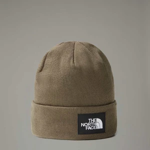 The North Face Czapka Beanie Z Materiałów Z Recyklingu Dock Worker New Taupe Green Rozmiar Rozmiar uniwersalny male