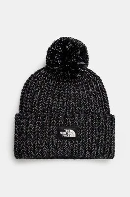 The North Face czapka Cozy Chunky Cabin Beanie kolor czarny z grubej dzianiny NF0A887WVOR1