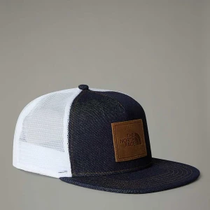 The North Face Czapka Trucker Half Dome Denim-leather Patch Rozmiar Rozmiar uniwersalny male