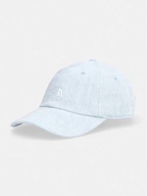 The North Face czapka z daszkiem jeansowa Norm