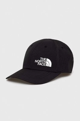 The North Face czapka z daszkiem kolor czarny gładka NF0A5FXMJK31