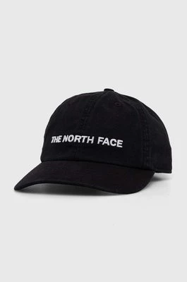 The North Face czapka z daszkiem kolor czarny z aplikacją NF0A7WHP1IS1