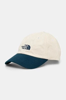 The North Face czapka z daszkiem Norm Hat kolor beżowy wzorzysta NF0A7WHO5OH1