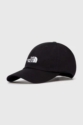 The North Face czapka z daszkiem Norm Hat kolor czarny z aplikacją NF0A7WHOJK31