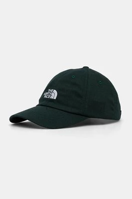 The North Face czapka z daszkiem Norm Hat kolor zielony gładka NF0A7WHO1KI1