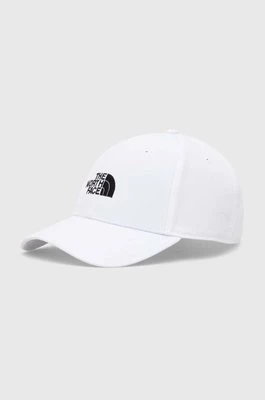 The North Face czapka z daszkiem Recycled 66 Classic Hat kolor biały z aplikacją NF0A4VSVFN41CHEAPER