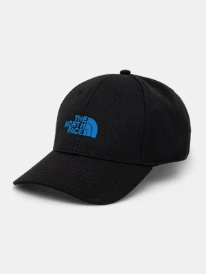 The North Face czapka z daszkiem Recycled 66 Classic Hat kolor czarny z aplikacją NF0A4VSV1S91
