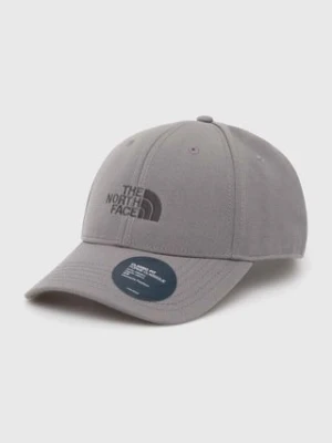 Zdjęcie produktu The North Face czapka z daszkiem Recycled 66 Classic Hat kolor szary z aplikacją NF0A4VSVSOU1