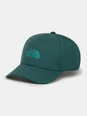 Zdjęcie produktu The North Face czapka z daszkiem Recycled 66 Classic Hat kolor turkusowy z aplikacją NF0A4VSVBM31