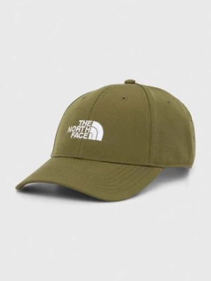 The North Face czapka z daszkiem Recycled 66 Classic Hat kolor zielony z aplikacją NF0A4VSVPIB1