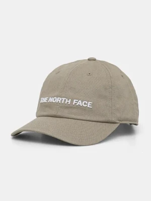 The North Face czapka z daszkiem Roomy Norm Hat kolor szary z aplikacją NF0A7WHP98I1